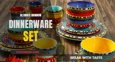 Rainbow Dinnerware Set: Elevate Your Dining Experience