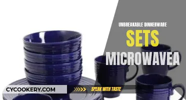 Microwavable Unbreakable Dinnerware Sets: Safe and Stylish