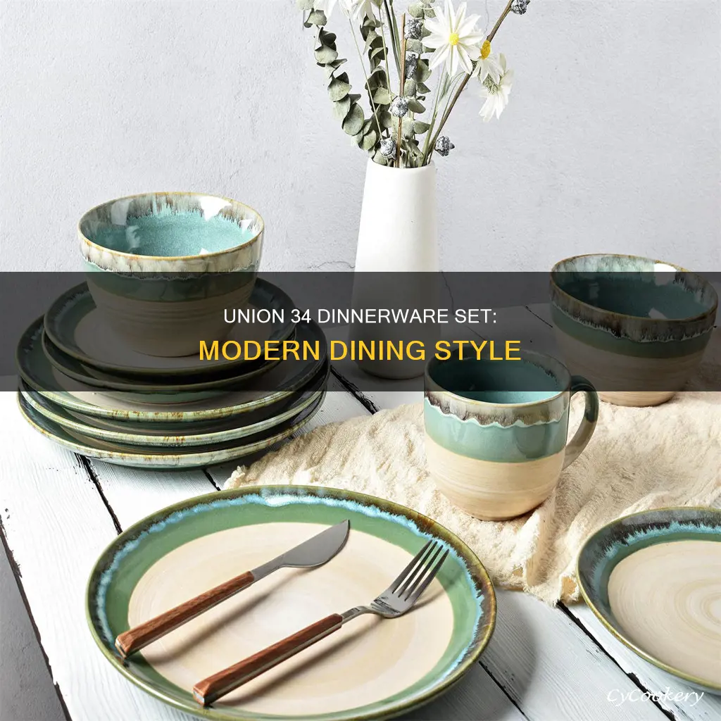 union 34 dinnerware set