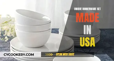 Dinnerware Sets: USA-Made, Uniquely Yours