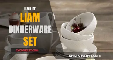 Urban Loft Liam Dinnerware: Modern Dining Style