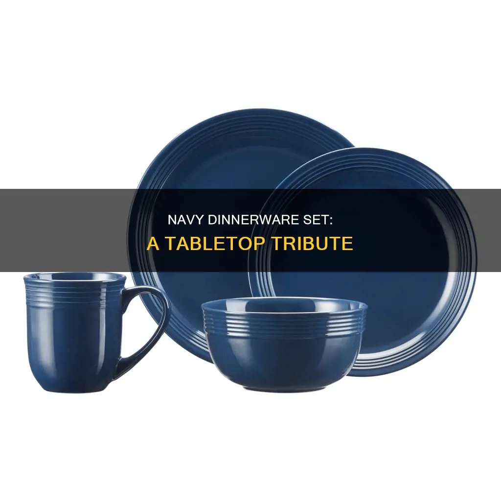 us navy dinnerware set