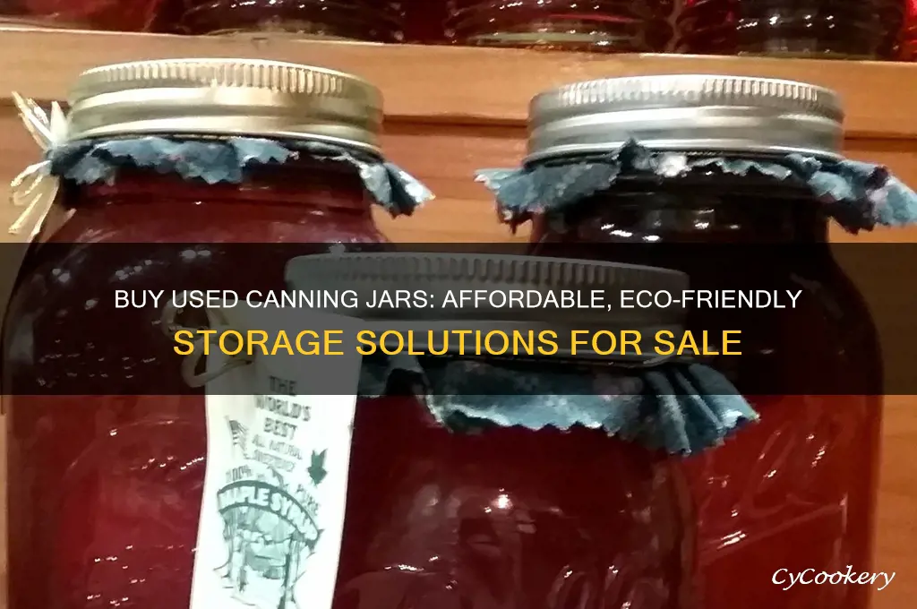 used canning jars for sale