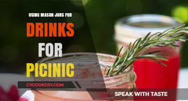 Mason Jar Drinks: Perfect Picnic Sips for Outdoor Fun