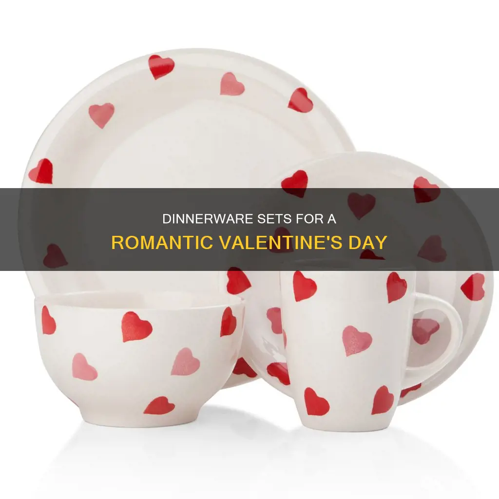 valentine dinnerware set