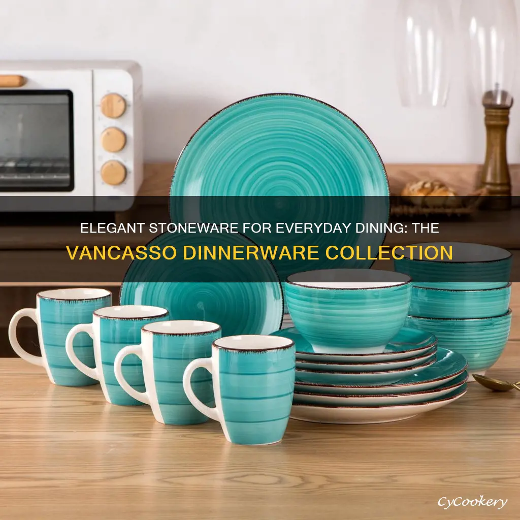 vancasso stoneware dinnerware set