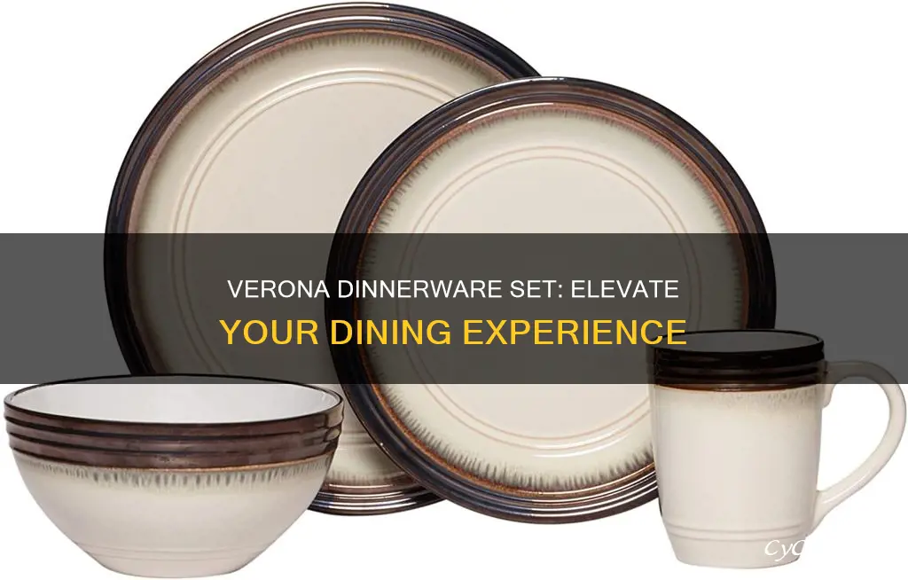 verona dinnerware set