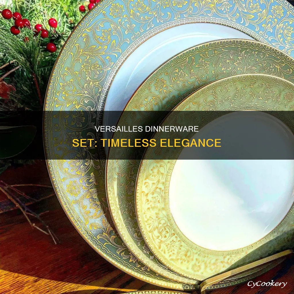 versailles dinnerware set