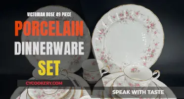 Victorian Rose: A Complete Dinnerware Set