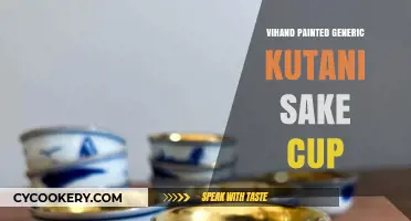 Hand-Painted Kutani Sake Cup: A Timeless Japanese Craftsmanship Masterpiece