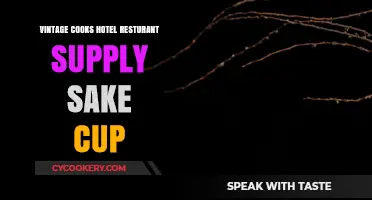 Discover Vintage Sake Cups from Cooks Hotel Restaurant Supply
