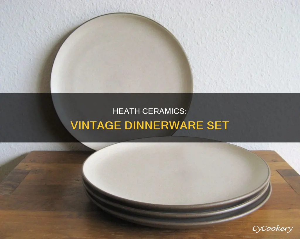 vintage heath dinnerware set of 10