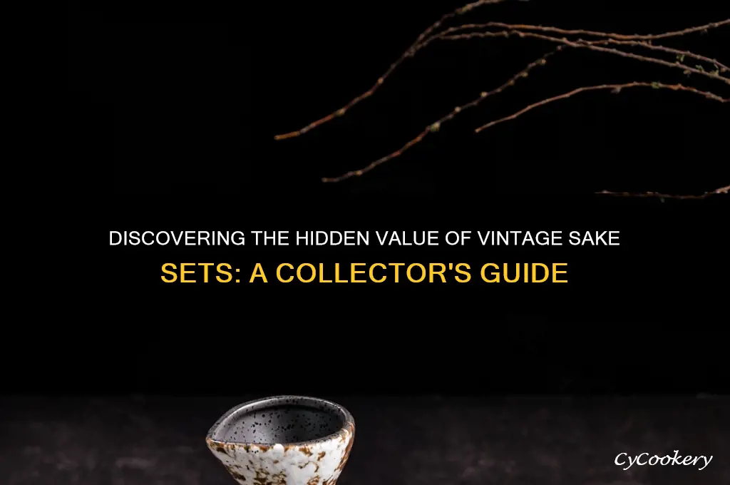 vintage sake set value