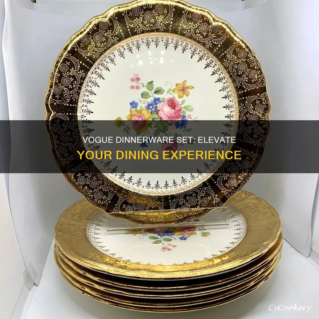 vogue dinnerware set