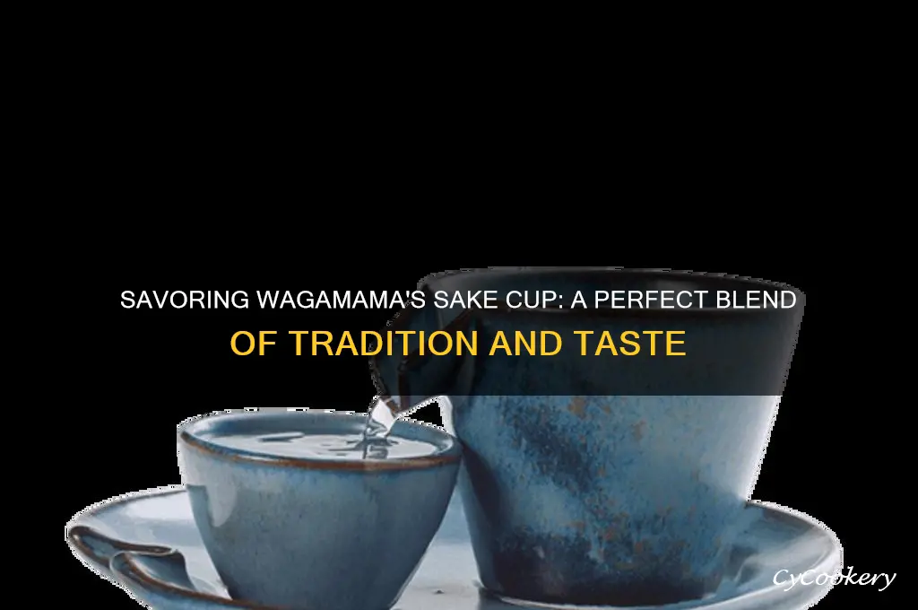 wagamama sake cup
