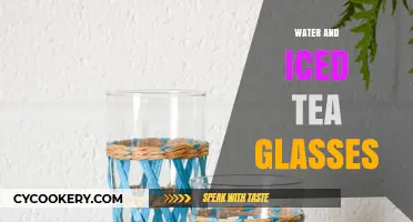Chill and Sip: Perfect Water and Iced Tea Glasses for Summer