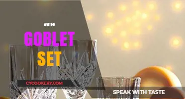 Elegant Water Goblet Sets: Enhance Your Dining Experience with Style