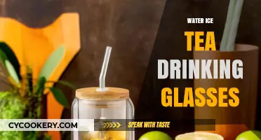Chill Out: Stylish Water Ice Tea Drinking Glasses for Summer Sips
