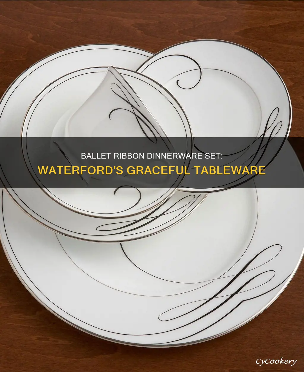 waterford ballet ribbon dinnerware set