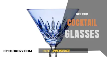 Elegant Waterford Cocktail Glasses: Elevate Your Home Bar Experience