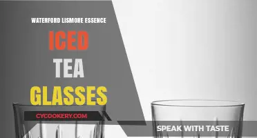 Elegant Waterford Lismore Essence Iced Tea Glasses for Sophisticated Sipping