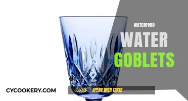 Elegant Waterford Water Goblets: Timeless Crystal Craftsmanship for Any Occasion