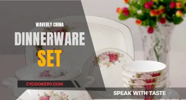 Waverly China Dinnerware Set: Timeless Elegance