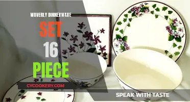 Dinnerware Upgrade: Waverly 16-Piece Set