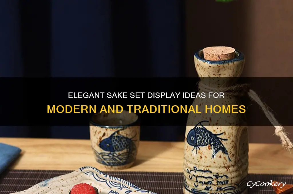 ways to display sake set