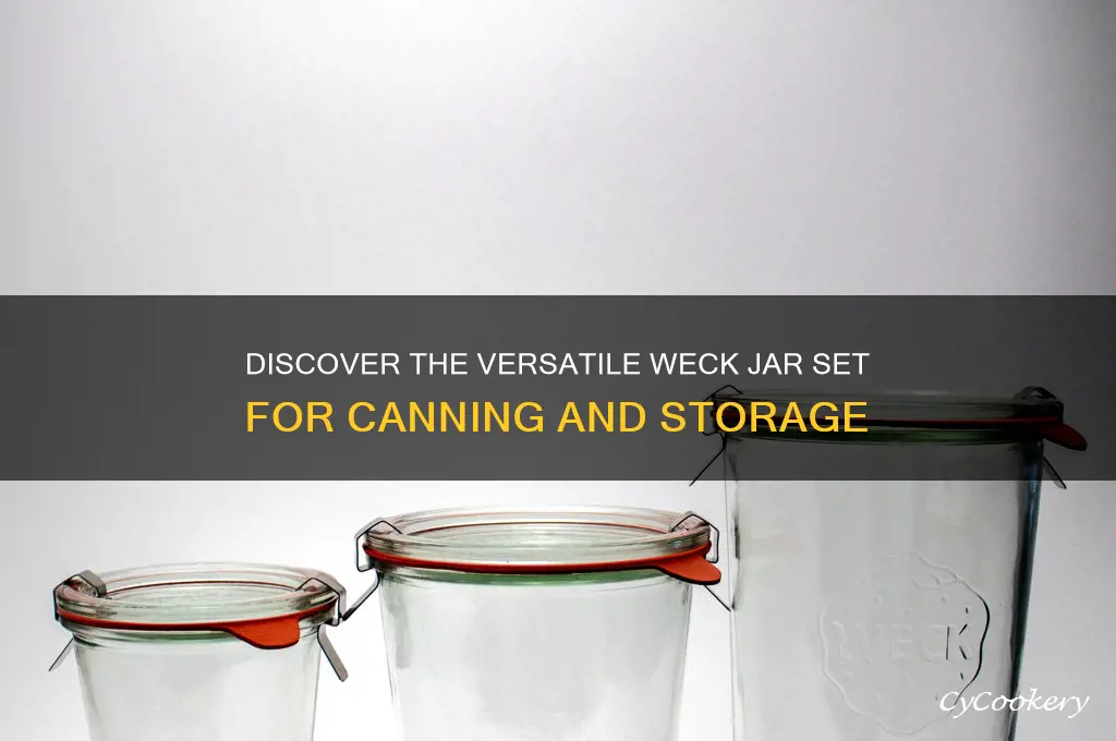weck jar set