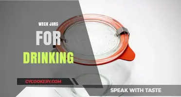 Sustainable Sipping: Weck Jars as Eco-Friendly Drinkware Solutions