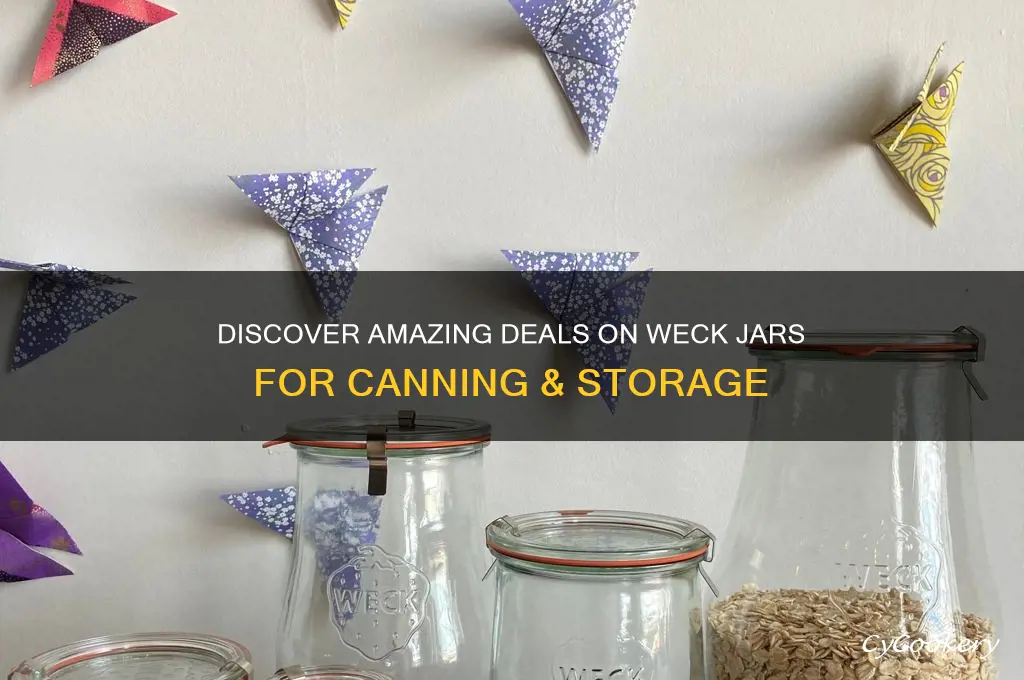 weck jars on sale