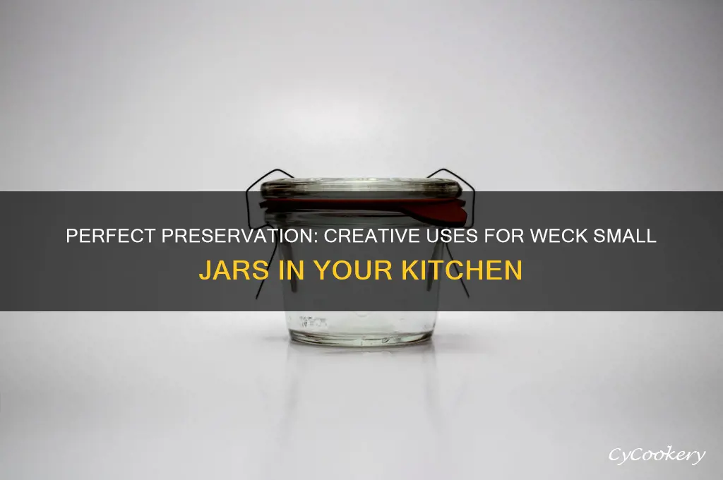 weck small jars