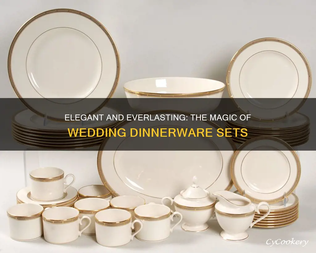 wedding dinnerware sets