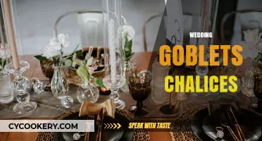 Elegant Wedding Goblets & Chalices: Timeless Toasting Treasures for Your Big Day