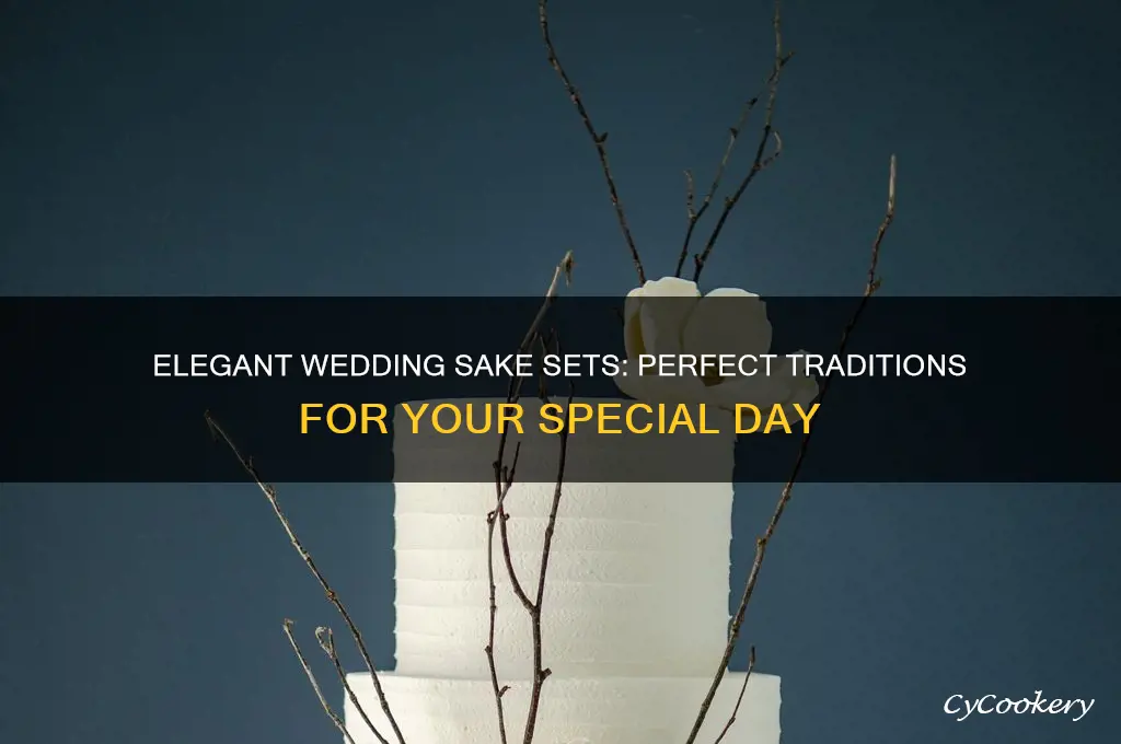wedding sake set