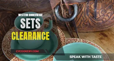 Clearance Corral: Exploring Western Dinnerware Sets on Sale