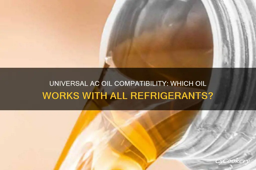 what ac oil works with all refrigerants