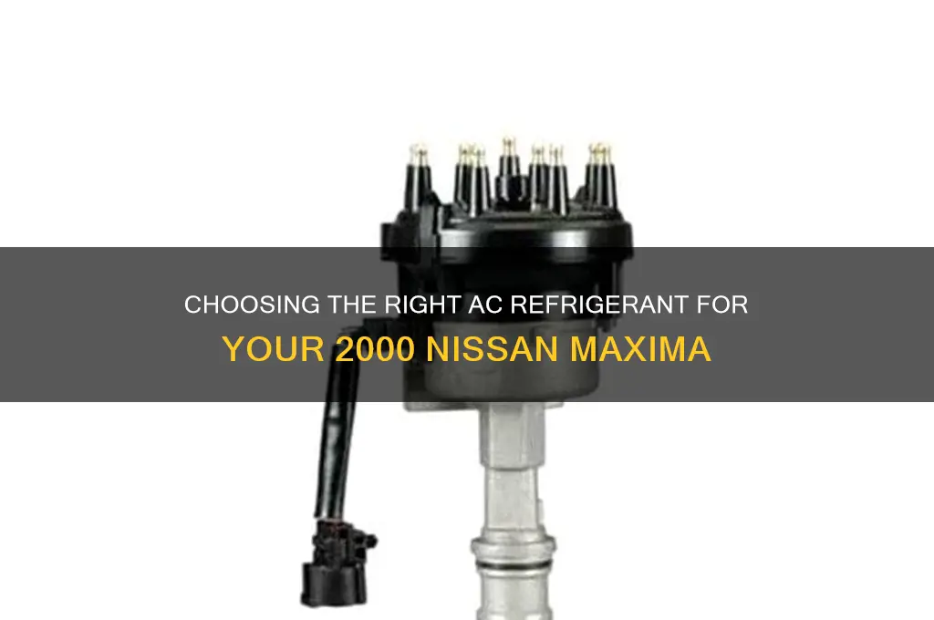 what ac refrigerant for 2000 nissan maxima
