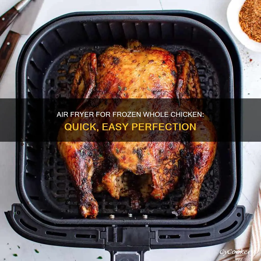 what air fryer can cook a whole chicken from frozen
