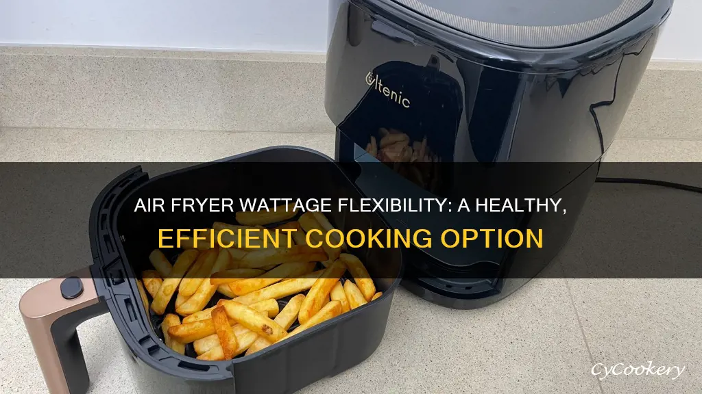 what air fryers can change wattate