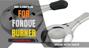 Choosing the Right Alcohol for Your Fondue Burner