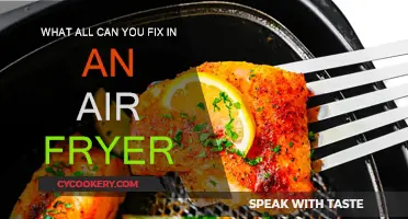 Air Fryer Fixes: From Snacks to Full Meals