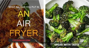 Air Fryer Versatility: What Foods Work Best?