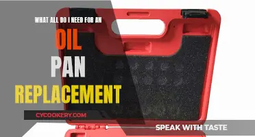 Oil Pan Replacement: Essential Tools and Parts for the Job