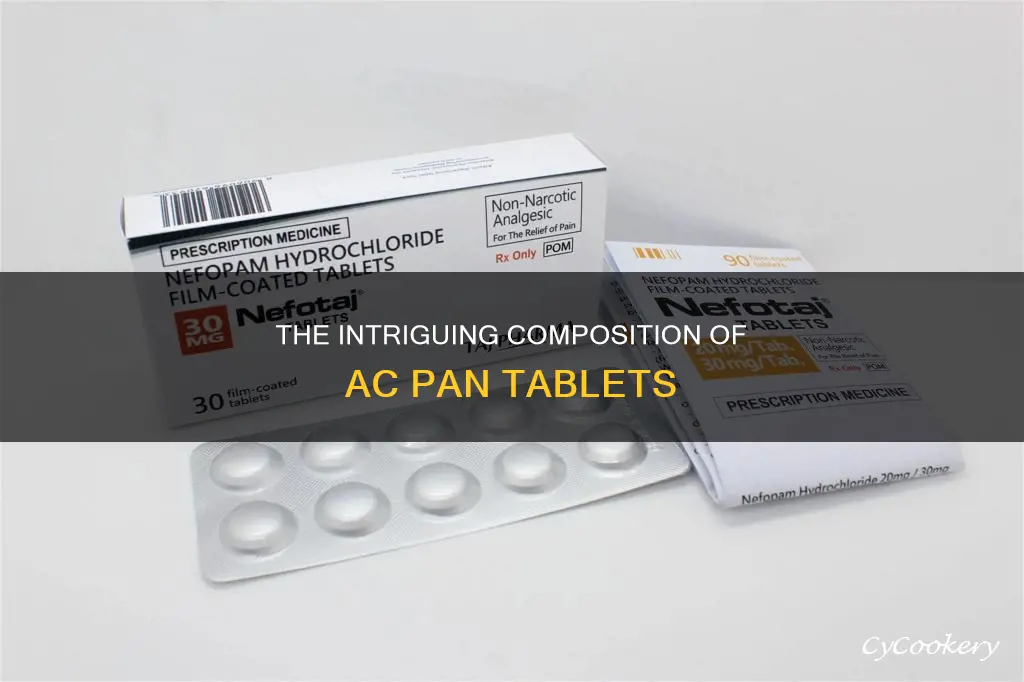 what are ac pan tablets made of