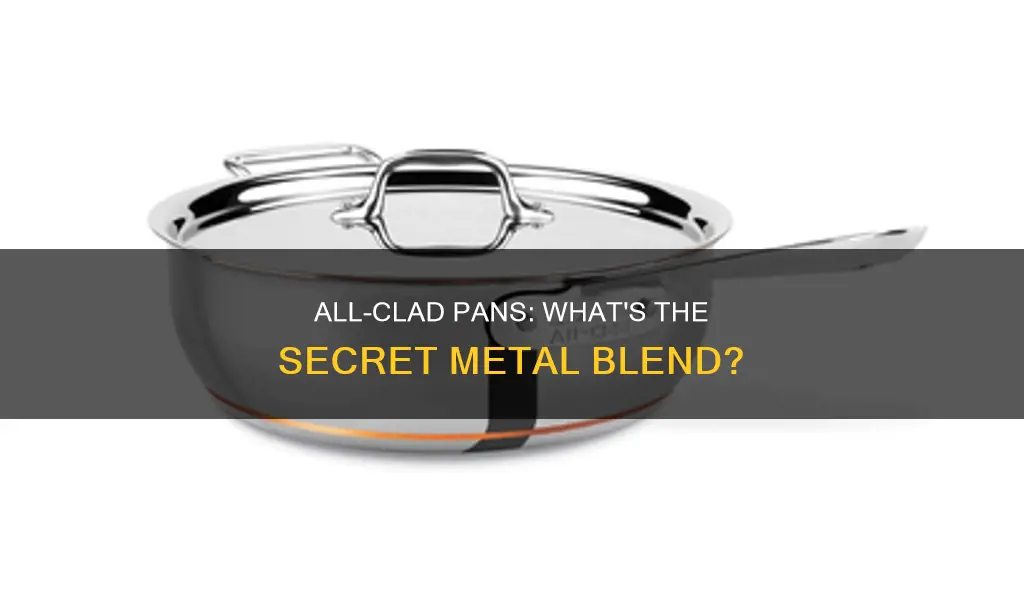 what are all clad pans made of