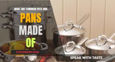 Pots and Pans: What Materials are Used?