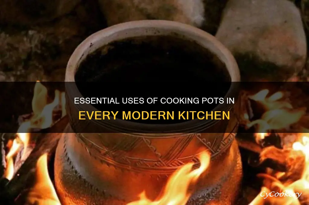 what are cooking pots used for