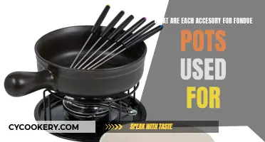 Fondue Pot Accessories and Their Uses Explained